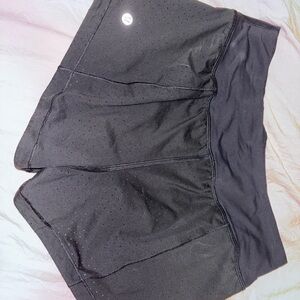 Black lululemon shorts